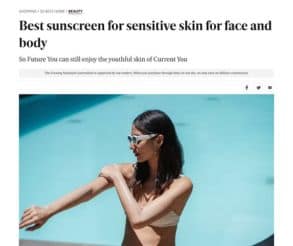 evening standard suncreen